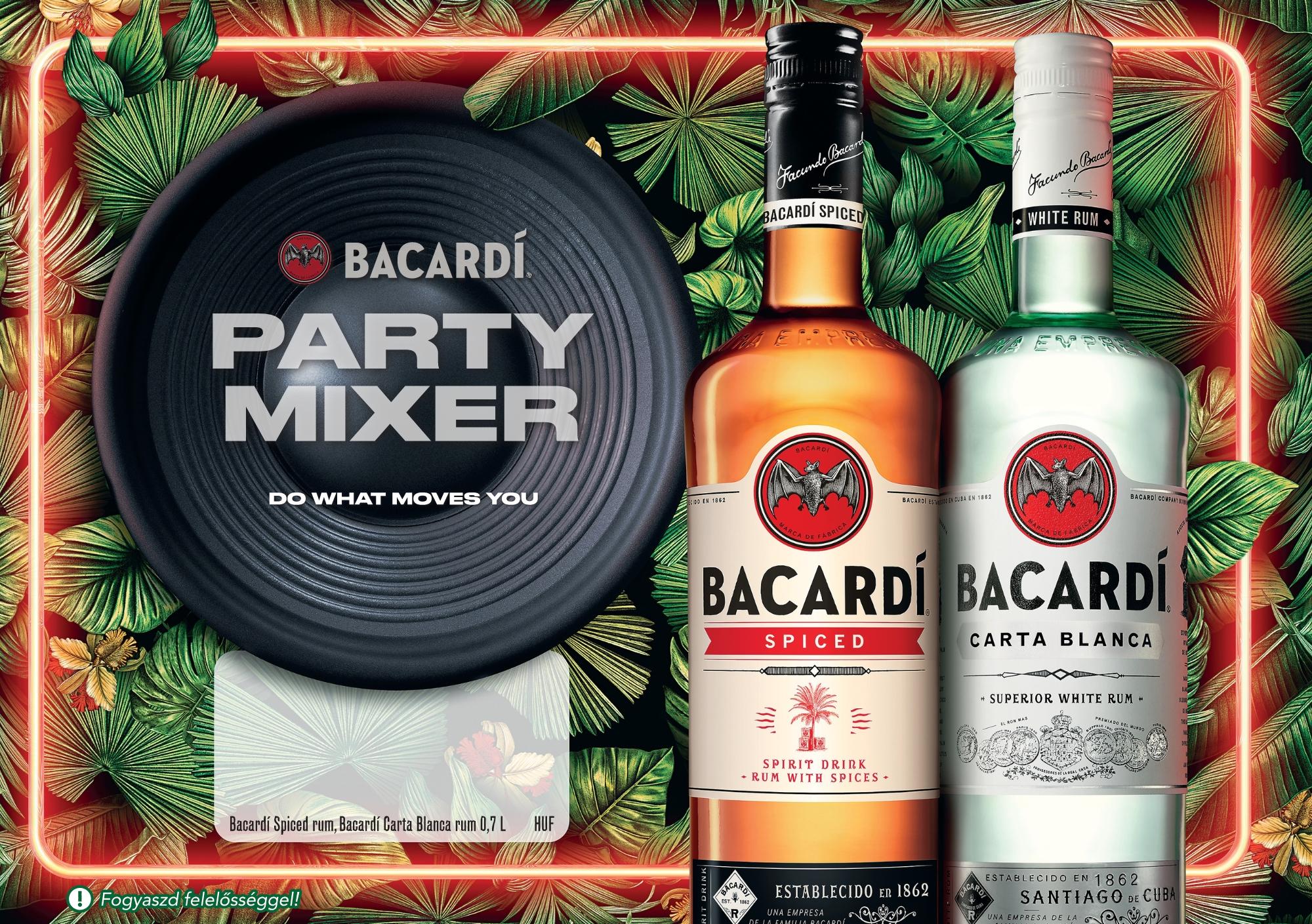 Bacardi Carta Blanca, Bacardi Spiced