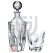 Kép 1/4 - Crystalite Bohemia Barley Kristály Whisky Set [1 Dekanter + 6 Kristálypohár]