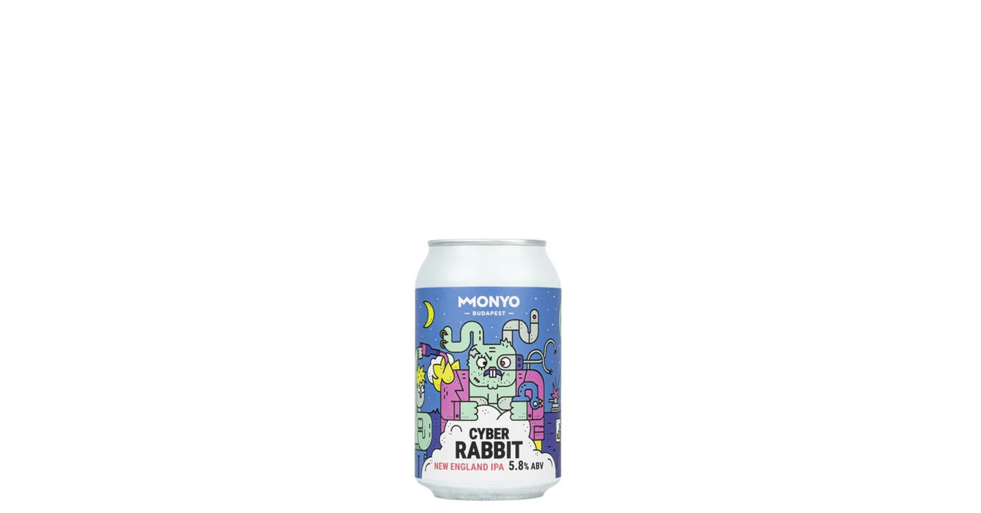 Monyo Cyber Rabbit /Dobozos/ [0,33L|5,8%] - Prémium sör