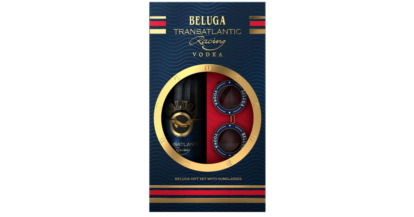 Beluga Transatlantic Racing Vodka (DD+Szemüveg) [0,7L|40%] - Vodka
