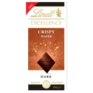 Lindt Excellence Crispy Wafer Étcsokoládé [100g]