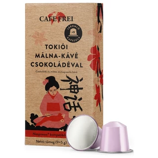 Café Frei Tokiói Málna - Csokoládéval Nespresso Kompatibilis Kávékapszula (9 db) [45g]