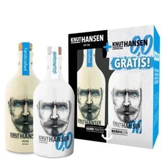 Knut Hansen Dry Gin & Zero Alcohol Duo Pack [2*0,5L|42%]