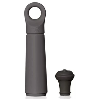 Vacu Vin Loop Design Vákuumpumpa Borzár - 1 db dugóval (Graphite)
