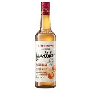 Berentzen Landlikör Haselnuss /Mogyoró/ Likőr [0,7L|20%]