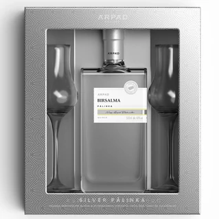 Árpád Silver Birsalma Pálinka (DD+2 Tulipán Pohár) [0,5L|40%]