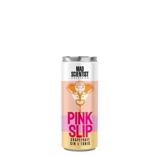 Mad Scientist Pink Slip Grapefruit Gin &amp; Tonic RTD [0,25L|4,5%] 