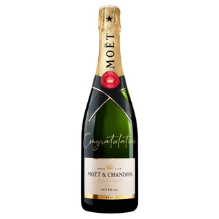 Moet & Chandon Imperial Brut CONGRAT Champagne [0,75L] 
