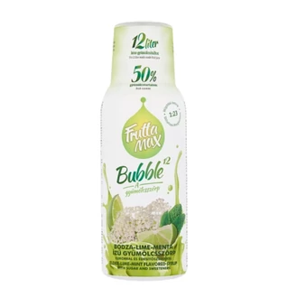 Fruttamax Bubble12 Bodza-Lime-Menta Gyümölcsszirup [0,5L]