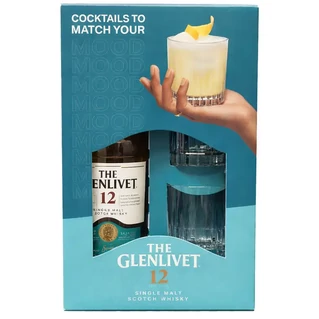The Glenlivet 12 Years Whisky (DD+2 Pohár) [0,7L|40%]