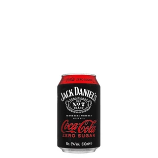 Jack Daniels & Cola Zero Sugar RTD [0,33L|5%]