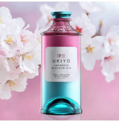 Bemutatkozik egy valódi különleges japán gin: az Ukiyo Blossom Gin