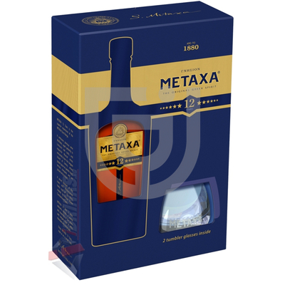 Metaxa 12* (DD+Pohár) [0,7L|40%]