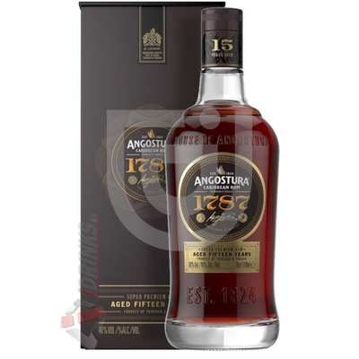 Angostura 1787 15 Years Super Premium Rum [0,7L|40%]