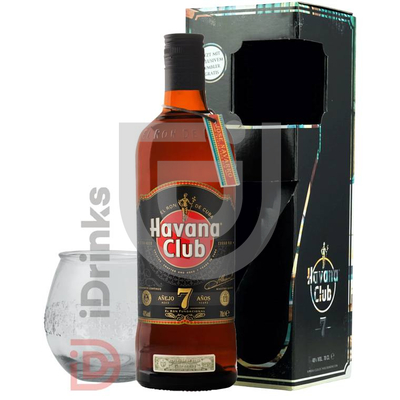 Havana Club 7 Years Rum (DD+Pohár) [0,7L|40%]
