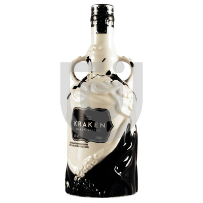 Kraken Black Spiced Rum Kerámia Dekanterben [0,7L|40%]