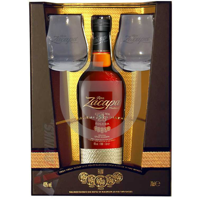 Zacapa Centenario 23 Rum (PDD + 2 Pohár) [0,7L|40%]