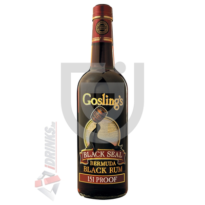 Gosling's Black Seal 151 Proof Rum [0,7L|75,5%]