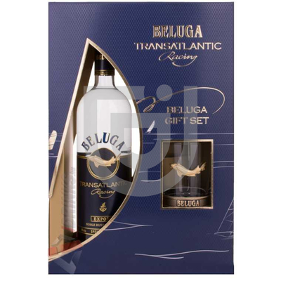 Beluga Transatlantic Racing Vodka (DD+Pohár) [0,7L|40%]
