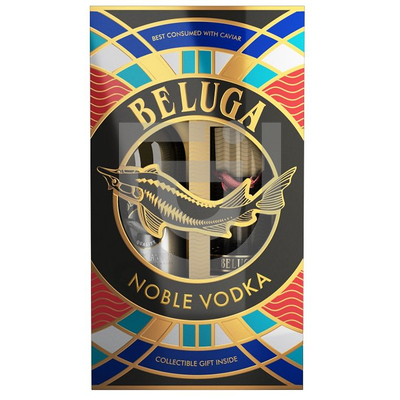 Beluga Noble Vodka (DD+Pohár) [0,7L|40%]