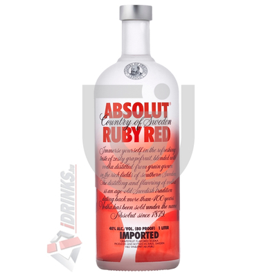 Absolut Ruby Red /Grapefruit/ Vodka [1L|40%]