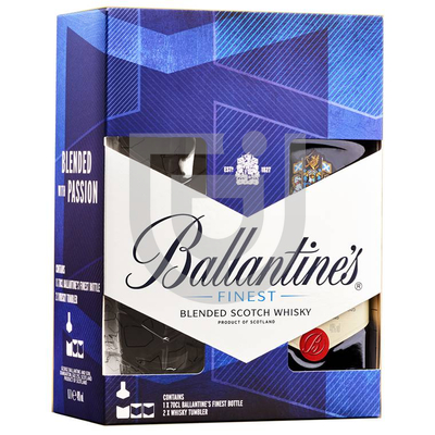 Ballantines Whisky (DD+Pohár) [0,7L|40%]