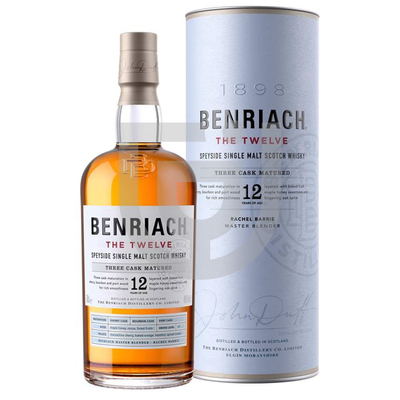 BenRiach 12 Years Whisky [0,7L|46%]