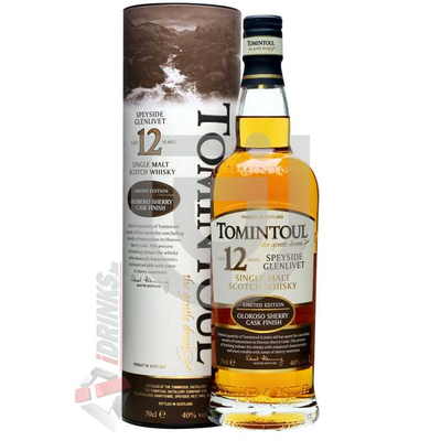 Tomintoul 12 Years Sherry Finish Whisky [0,7L|40%]