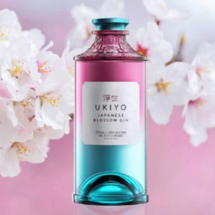Bemutatkozik egy valódi különleges japán gin: az Ukiyo Blossom Gin