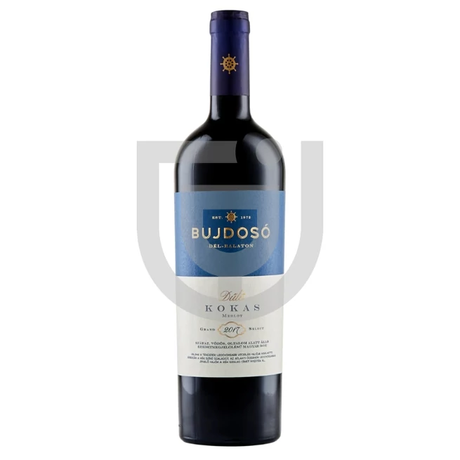 Bujdosó Kokas Merlot [0,75L|2017]