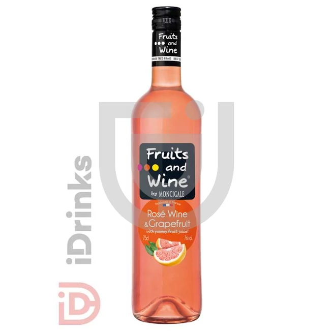 Fruits and Wine - Rosé bor & Grapefruit [0,75L|7%]