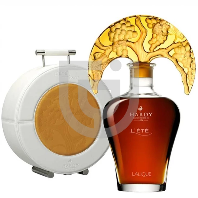 Hardy L'Été Lalique Crystal Decanter Cognac [0,7L|41%]