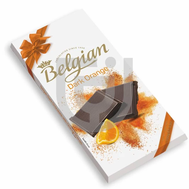 Belgian Dark Orange Étcsokoládé [100g]
