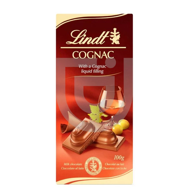 Lindt Cognac Alkoholos Csokoládé [100g]