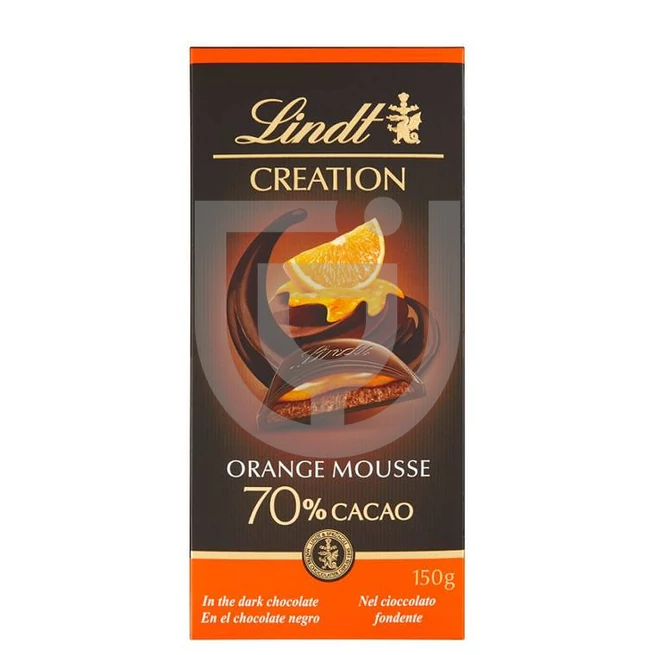 Lindt Creation 70% Orange Étcsokoládé [150g]