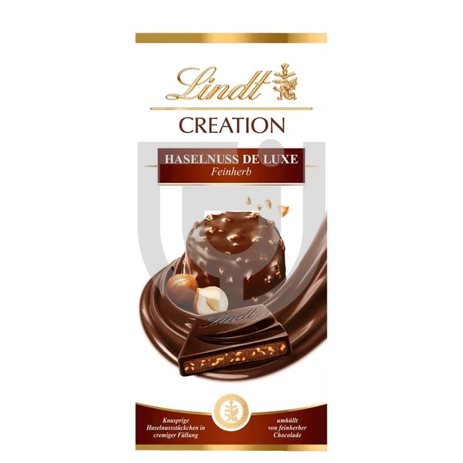 Lindt Creation Dark Hazelnut de Luxe Étcsokoládé [150g]