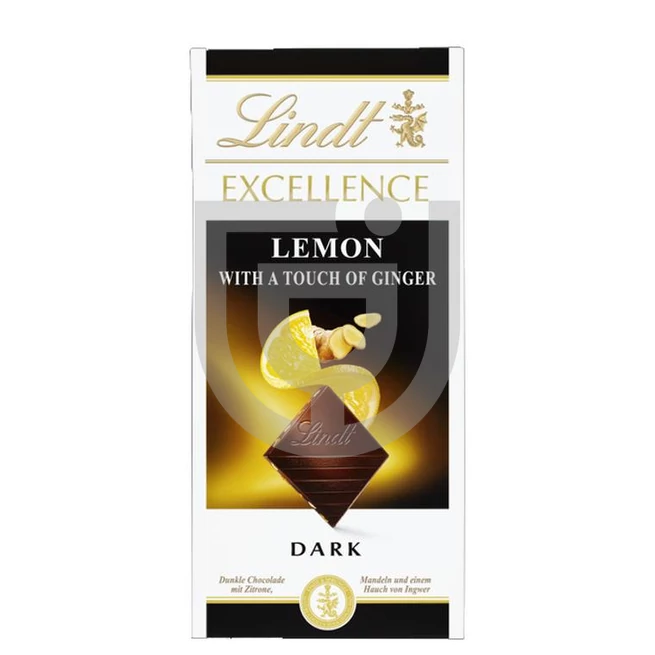 Lindt Excellence Citromos Gyömbéres Csokoládé [100g]