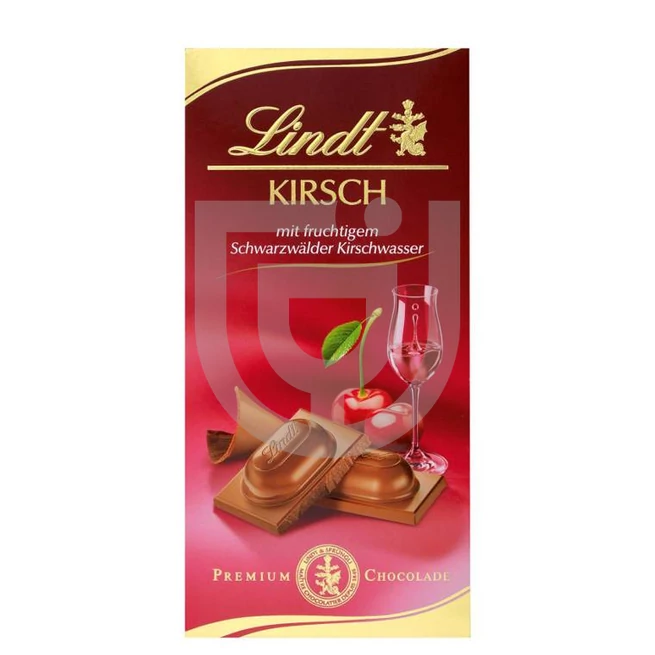 Lindt Kirsch Alkoholos Csokoládé [100g]