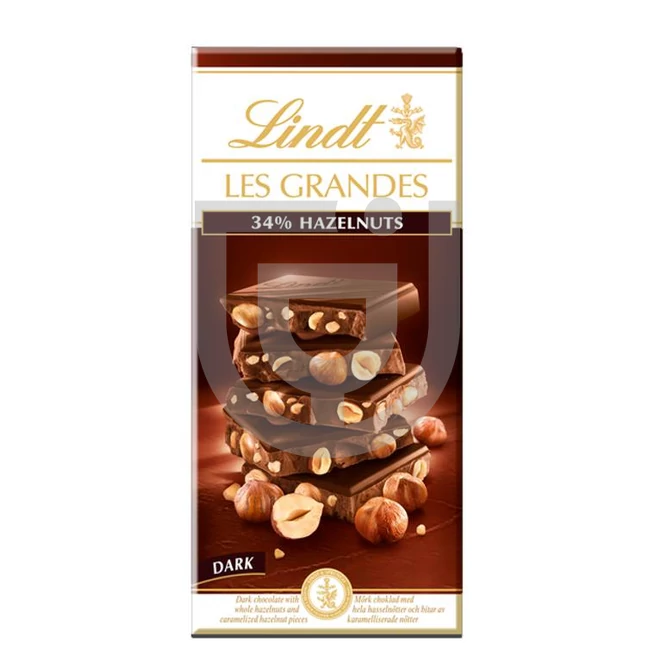 Lindt Les Grandes Dark Hazelnut Étcsokoládé [150g]