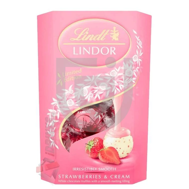 Lindt Lindor Epres Fehércsokoládé Golyó [200g]