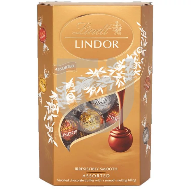 Lindt Lindor Mega Vegyes Csokoládé Golyó Válogatás [337g]