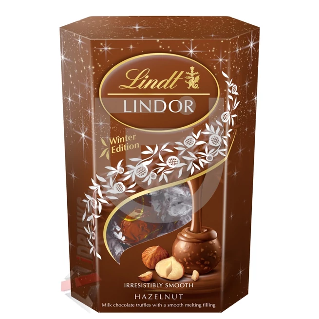Lindt Lindor Mogyorós Csokoládégolyó [200g]