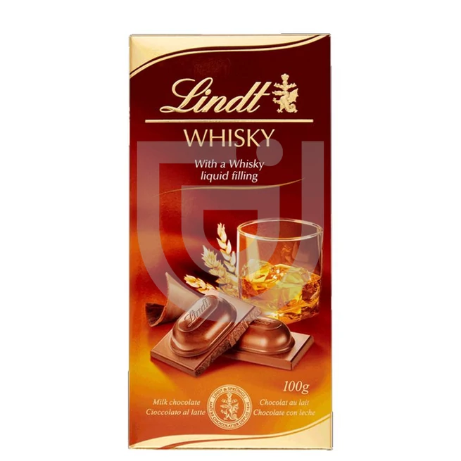 Lindt Whisky Alkoholos Csokoládé [100g]