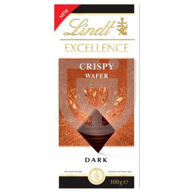 Lindt Excellence Crispy Wafer Étcsokoládé [100g]