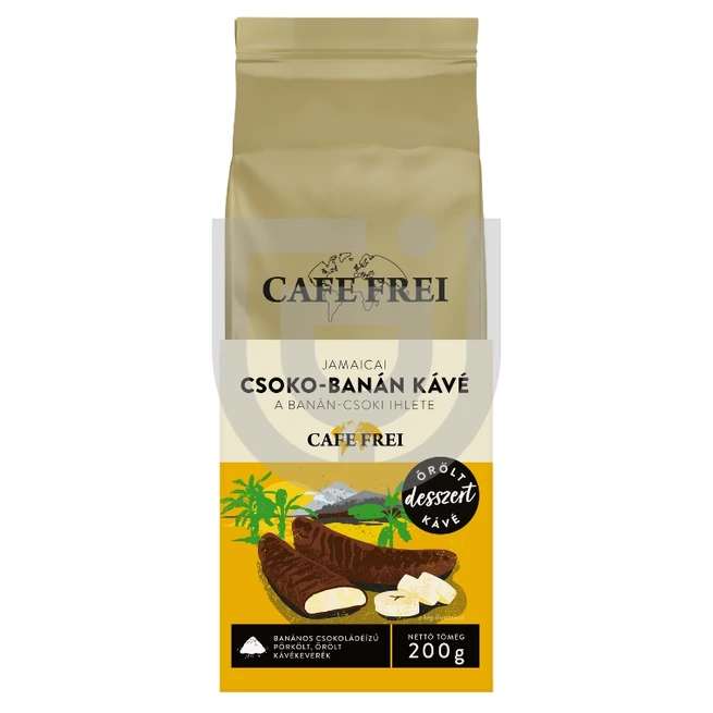 Café Frei Jamaicai Csoko - Banán Őröltkávé Banános Csoki Ízű [200g]