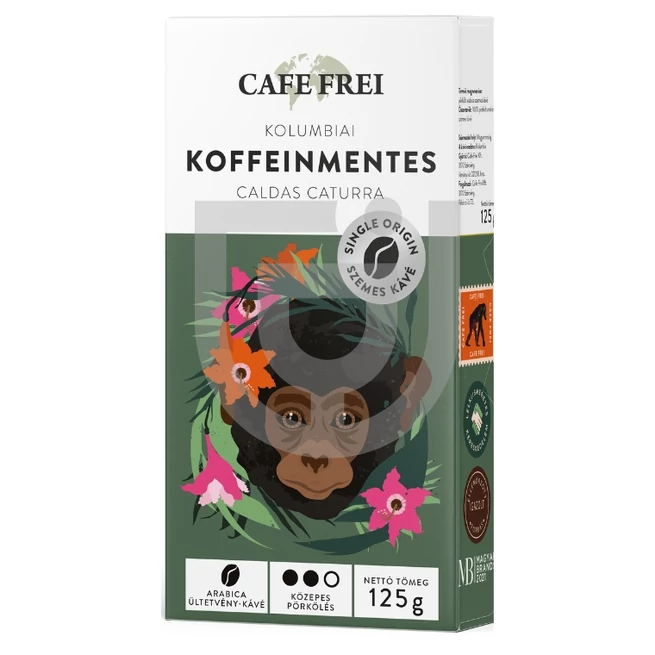 Café Frei Kolumbiai Koffeinmentes Caldas Caturra Szemeskávé [125g]