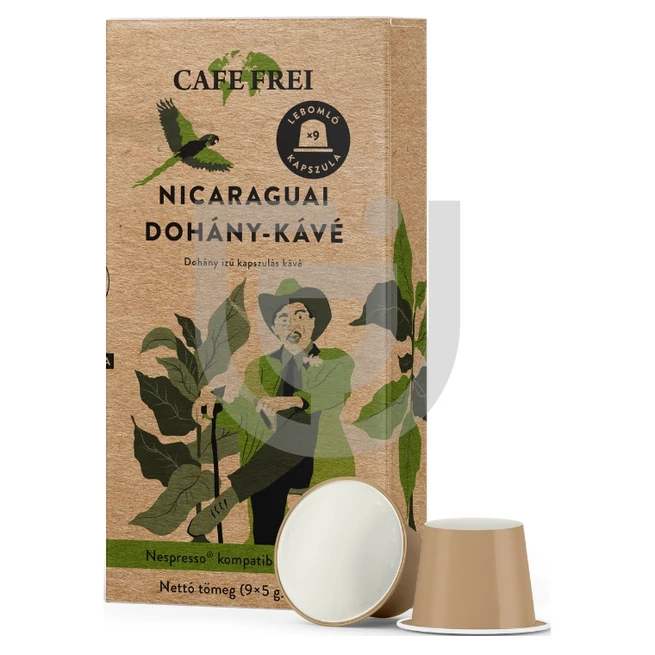 Café Frei Nicaraguai Dohány - Nespresso Kompatibilis Kávékapszula (9 db) [45g]