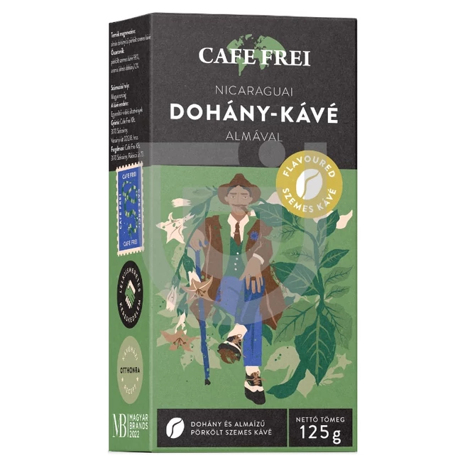 Café Frei Nicaraguai Dohány - Szemeskávé Almával [125g]