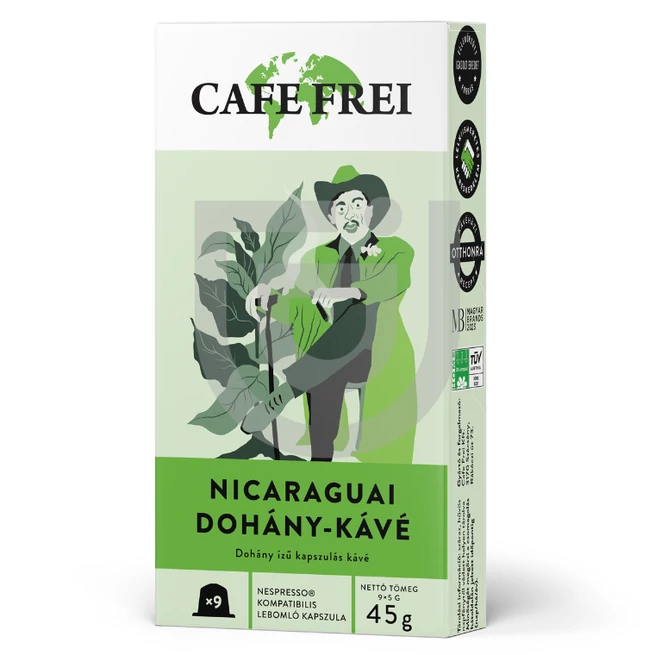 Café Frei Nicaraguai Dohány - Szemeskávé Almával [125g]