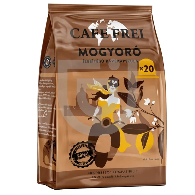 Café Frei Római Mogyoró MEGA - Nespresso Kompatibilis Kávékapszula (20 db) [100g]